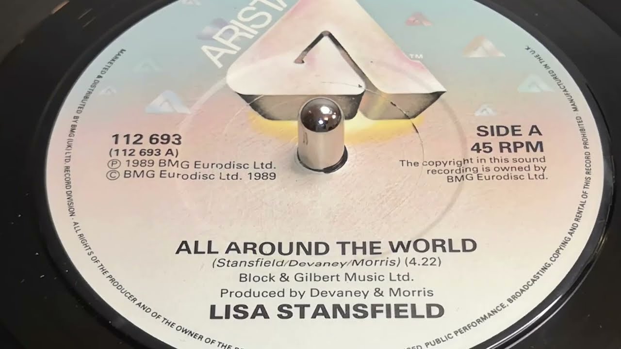 Lisa Stansfield - All Around The World (1989 7