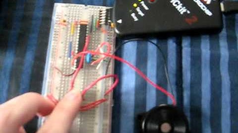 PIC16F690 and HT9200A Tone Emitter