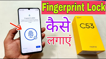 Realme C53 me Fingerprint Lock Kaise Lagaye | How To Set Fingerprint Lock in Realme C53 |