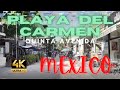 [4k] Walking Tour of 5th Avenue/Quinta Avenida in Playa del Carmen, Mexico | March 2021