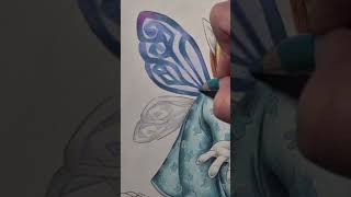 Magical Fairy Art: Realistic Coloring with Pencils