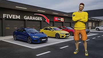 Advanced Garages scripts you should use for you FiveM server - works with ESX QBOX QBCore -Tutorial