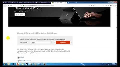 แนะนำโปรแกรม SQL Server Management การดาวโหลด และติดตั้ง