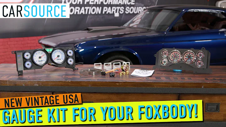 Upgrade Your Foxbody's Gauge Cluster with NVU!!