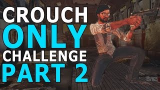 CROUCH ONLY Challenge on TranZit | PART 2 | Call of Duty Zombies - [Challenge Me - EP. 1]