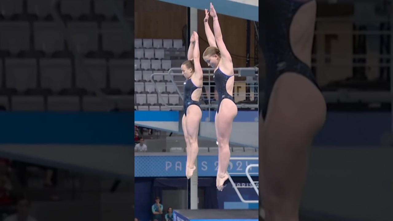 Germany🇩🇪Hentschel muller woman diving platform beautiful amazing and the best diving