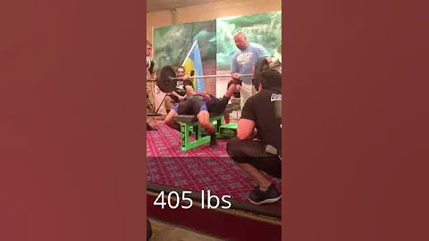Justin Mazza 425lb Bench (Equipped)