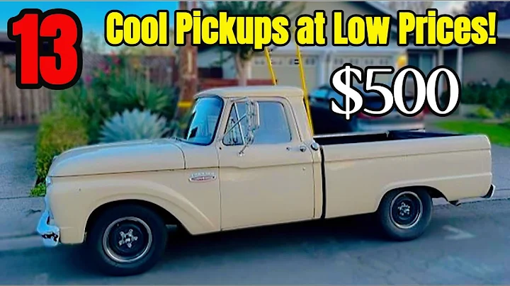 13 Affordable American Pickups – Must See Craigslist Finds!
