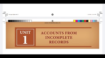 Single Entry System- Introduction | Ganesh Kumar | Tamil