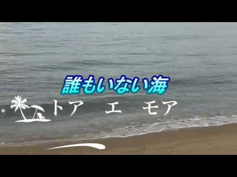 ♫誰もいない海 昭和の歌。もう秋、誰もいない海！歌詞付き