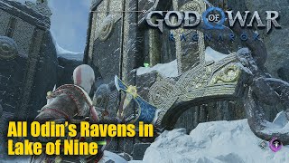 All Odin's Ravens Lake of Nine God of War Ragnarok 