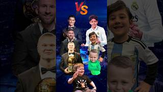 Ballon D'or Winners Vs Ronaldo Jr, Ciro Messi, Ronnie Foden 🔥😱 (Ronaldo, Messi, Haaland ) 🏆🤩