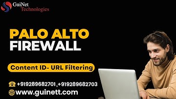 Palo-Alto Firewall-- Content ID - URL Filtering