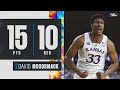 David McCormack leads Kansas to national championship with double-double