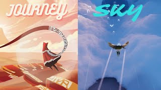 Sky children of the light vs Journey | 2021 Mobile android\/Ios Gameplay