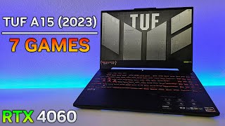 Asus TUF A15 (2023) | Gameplay Review / 7 Games Tested