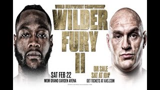 Wilder vs Fury 2 Full Fight