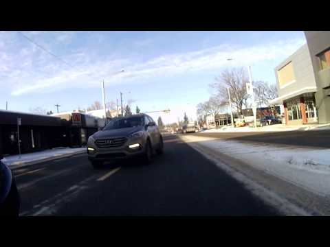 BIKER BEHIND A