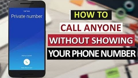 Call anyone without showing your phone number | 100% working | 2019 trick
