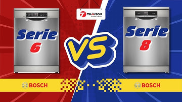 So sánh chi tiết 2 máy rửa bát Bosch Serie 6 và Serie 8: Tại sao Serie 8 đắt hơn 10 triệu đồng