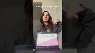 My (Late) Cry Calendar of 2023 #shorts #crycalendar #tiktokviral #scotland