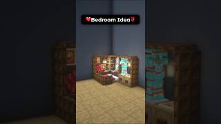 Simple Aesthetic Red Bedroom Design Idea In Minecraft! ❤️✨