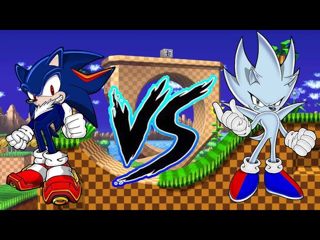 Darkspine Chaos Shadic vs Sonic.Exe Xenophase (Sprite Animation