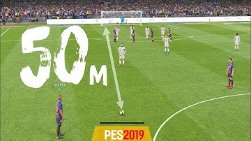 PES2019 Extreme Long Range Free Kick Goal