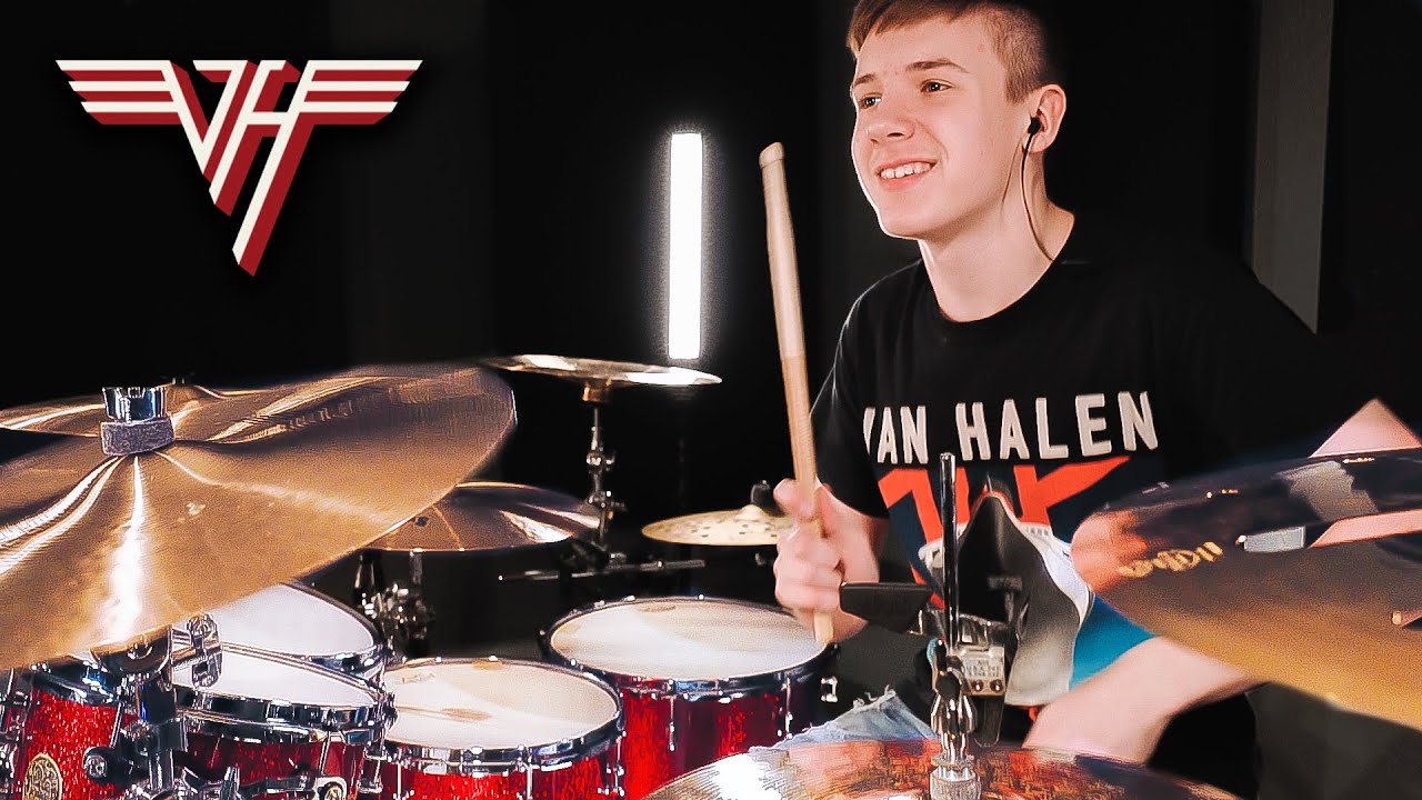 Hot For Teacher - Van Halen (Drum Cover) age 13