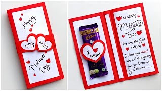 Mother's day gift ideas handmade easy / Mother's day chocolate gift / Mother's day card making