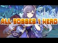 Genshin Impact - All Bosses With 1 Hero - Part 1