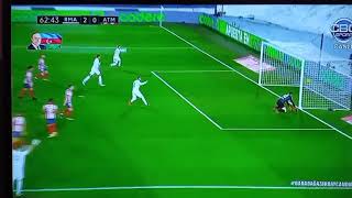 هدف عالمي كارفخال (ريال مدريد 2/,اتلتيكو مدريد0)