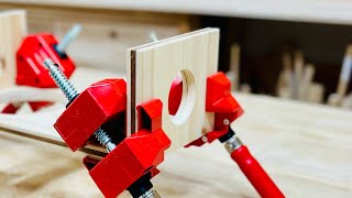 Use of various woodworking jigs / Woodworking DIY