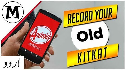 HOW TO DOWNLOAD SCREEN RECORDER FOR ANDROID 4.4.2 OR KIT KAT VERSION #techkajunoon