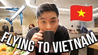 Flying To Vietnam Alone | Solo Travel Vlog 2024