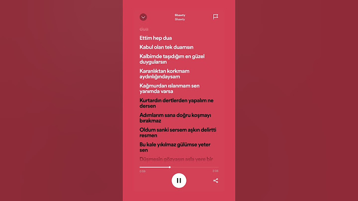 Shawty - Kabul Olan Tek Duamsın | Speedup + Lyrics |  #spotify #speedup #keşfet #tiktok