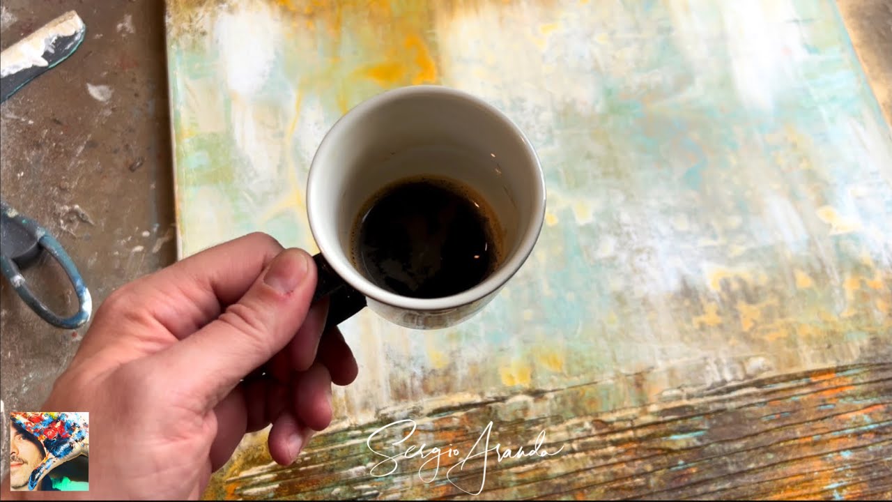 Easy Step-by-Step Instructions on How to Paint an Industrial Decay Painting like a Pro! Art Tutorial