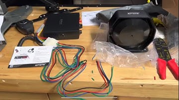 Installing my Xprite Horn system #motovan