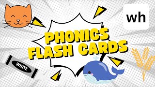 🔤 Mastering Phonics: Wh Sound Flash Cards! 🔤
