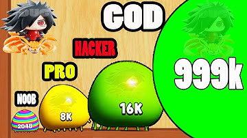 NOOB vs PRO vs HACKER vs GOD in Blob Merge 3D