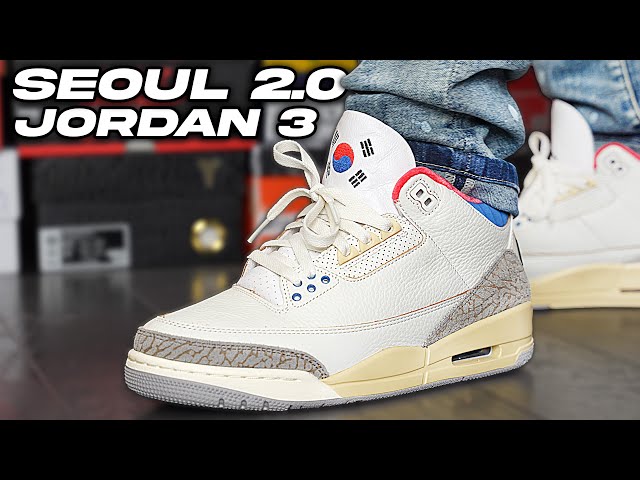公式正規品!★ AIR JORDAN 3 OG SEOUL 2.0 Air Jordan 3 Seoul 2.0 Review + On Foot – Worth the Hype