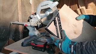 : metabo kgs 254 m cutting test