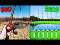 $60 vs $600 Budget Fishing Challenge