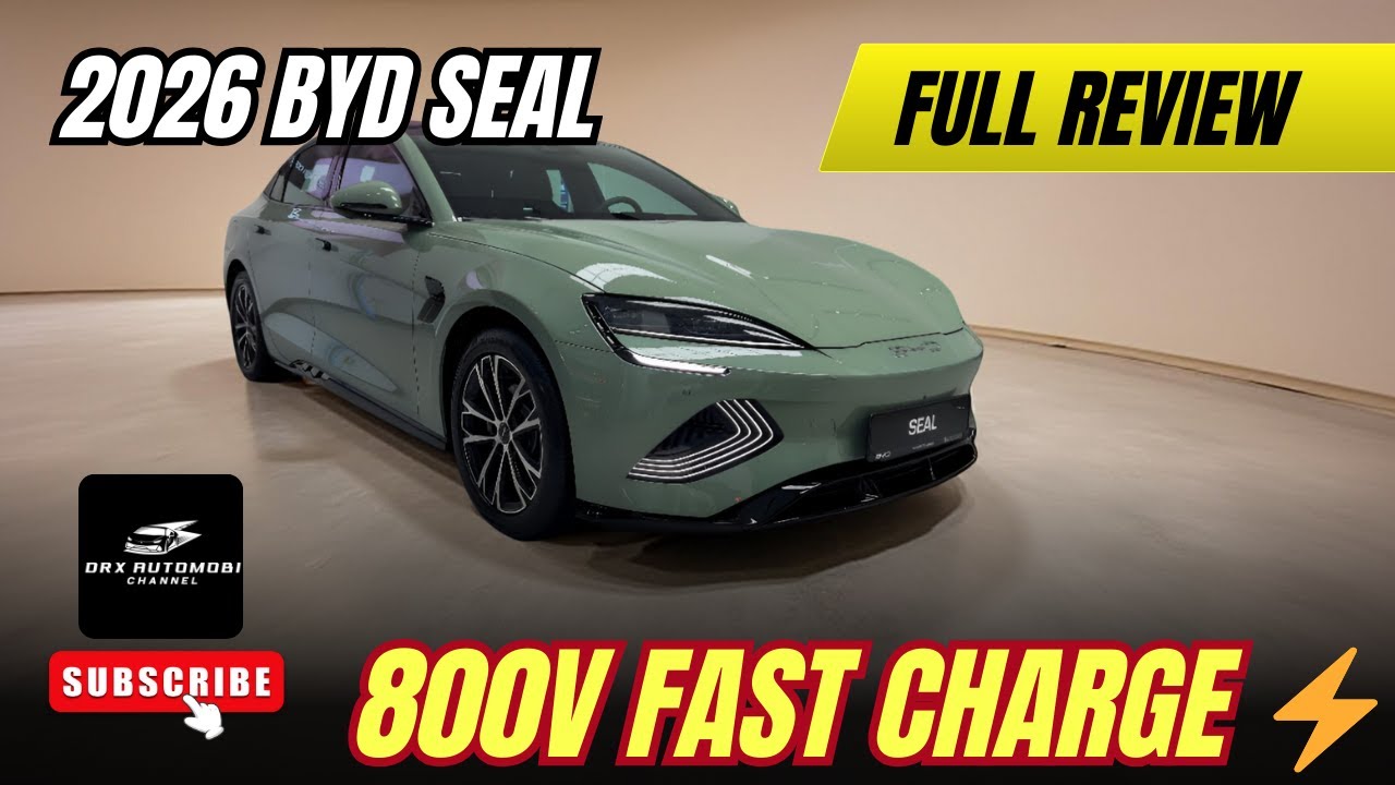 Charging is No Longer a Problem! 2026 BYD Seal 800V Tech Explained