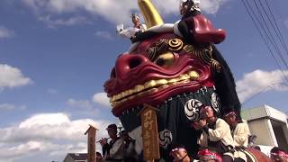 ２０１９年　唐津くんち　翌日祭（町廻り）　札の辻橋にて