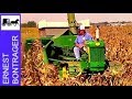 John Deere, Ford and Allis Chalmers Picking Corn