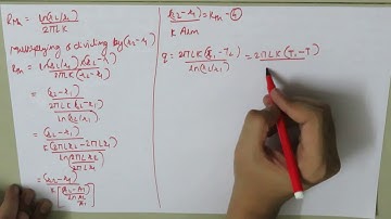 1 D steady state heat conduction through hollow cylinder
