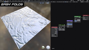 Easy Folds Height Map generator for Blender