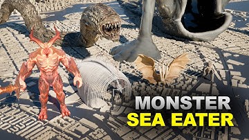 Monster Size Comparison 2025 | 3D Animation Comparison