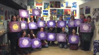 What It's Like to Paint at Painting with a Twist in Grapevine, Texas